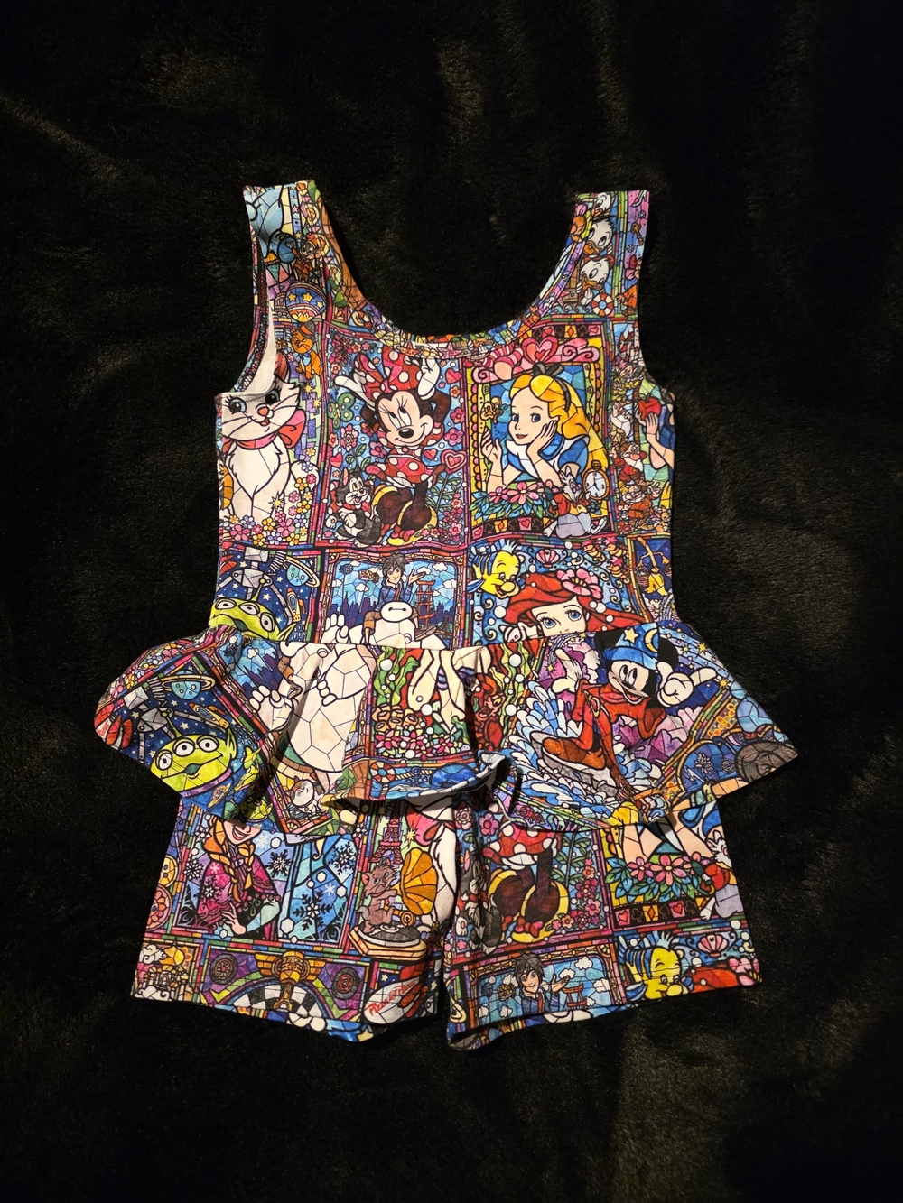 Wild Rich Kids Stained Glass Romper